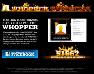 Screenshot "Whopper sacrifice" Screenshot "Whopper sacrifice"