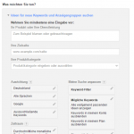 kostenlose SEO Tool - KeyWord Planner