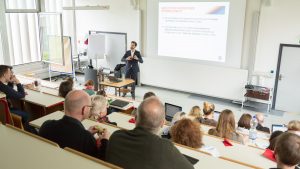 Peter Winkler beim ScienceWednesday
