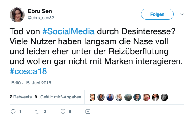 Screenshot vom Tweet von @ebru_sen82 am 15.06.18 um 15 Uhr.