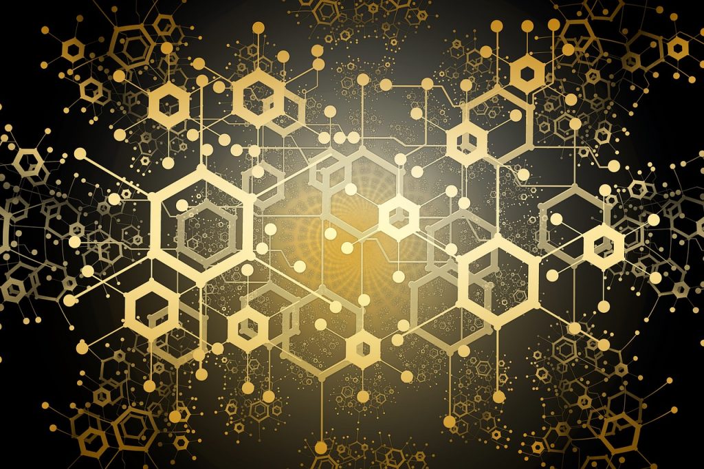 Blockchain im Tourismus - Visuelle Darstellung einer Blockchain.